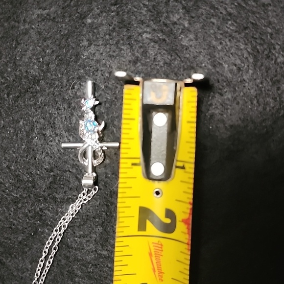 Infinity Cross Turtle necklace - Picture 2 of 4